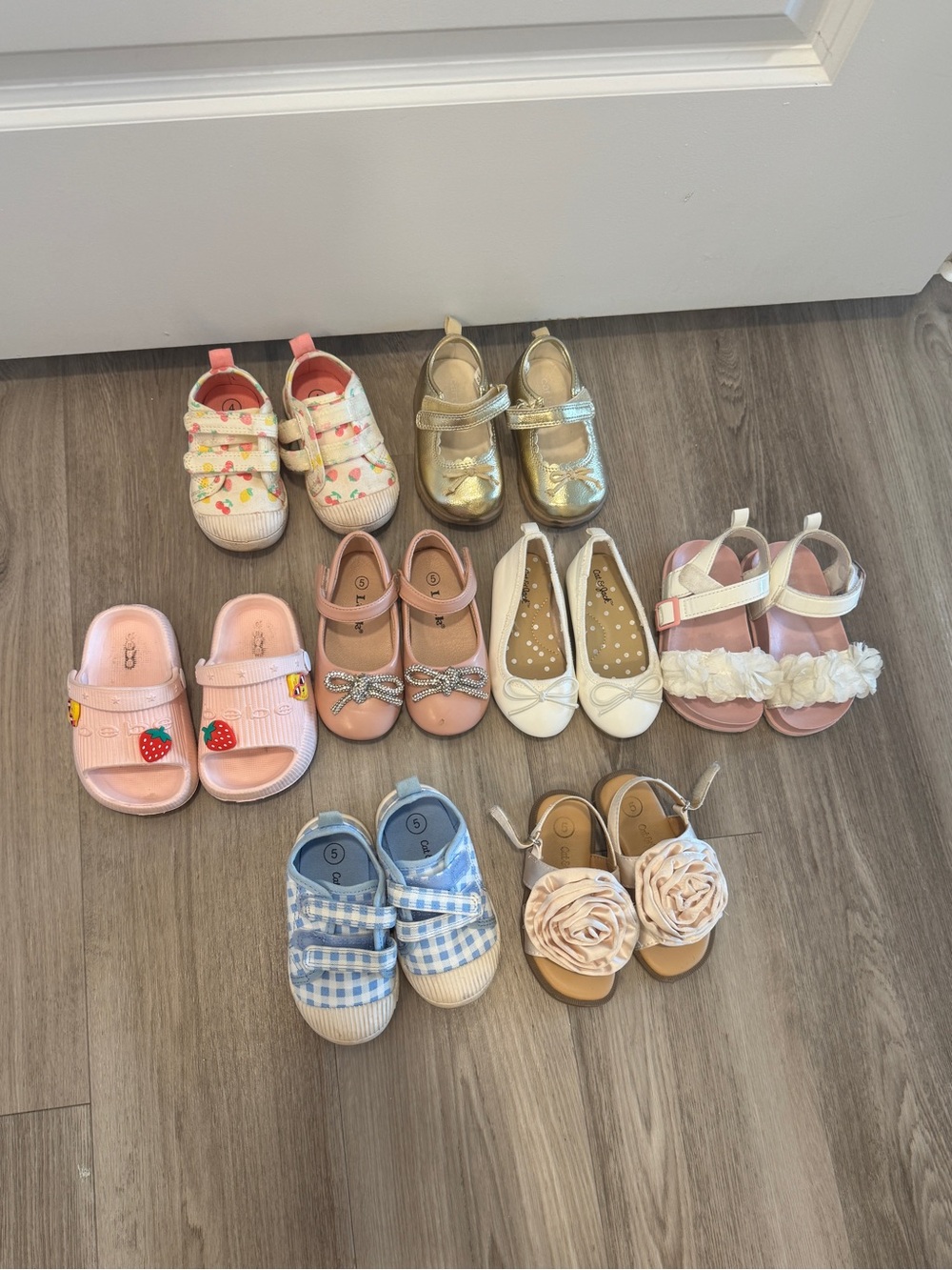 Toddler Girls Shoes Bundle size 4 & 5